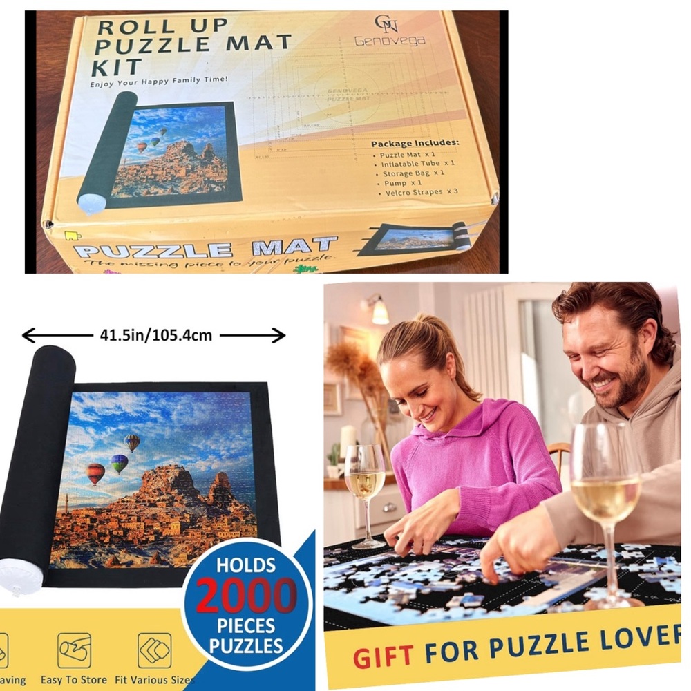 Genovega Roll Up Jigsaw Puzzle Mat Kit